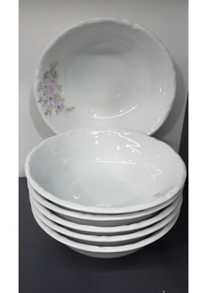 Porselen Buket 12 Adet 13 Cm (Küçük) Çorba Kase