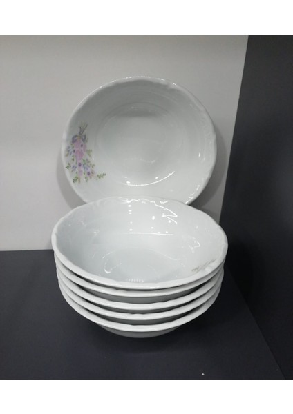 Porselen Buket 12 Adet 13 Cm (Küçük) Çorba Kase