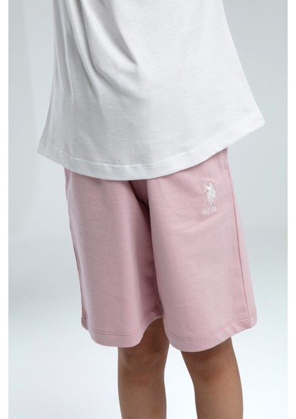 U.S. Polo Assn.. Kız Çocuk Pembe Bermuda Takım fiyatları