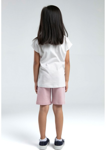 U.S. Polo Assn.. Kız Çocuk Pembe Bermuda Takım fırsatları