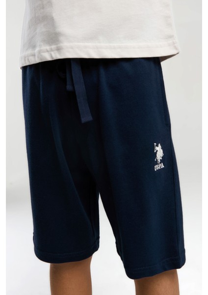 U.S. Polo Assn.. Erkek Çocuk Beyaz Bermuda Takım fırsatları