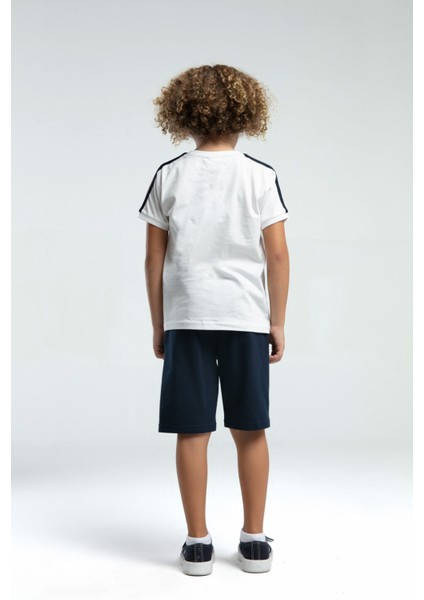 U.S. Polo Assn.. Erkek Çocuk Beyaz Bermuda Takım indirimleri