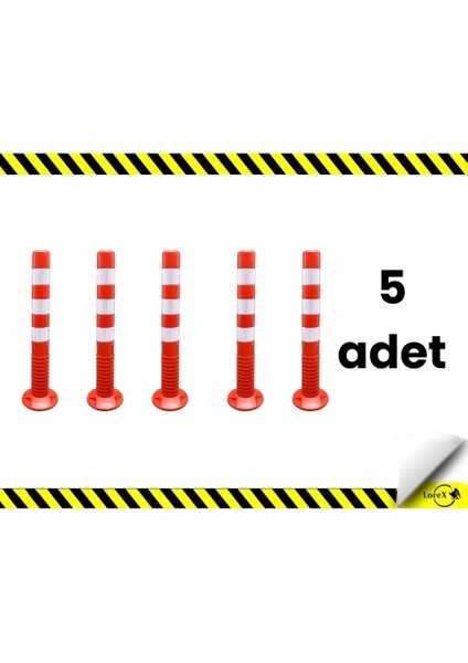 Esnek Yol Ayırıcı Delinatör 75CM(5ADET)
