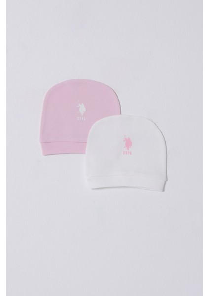 U.S. Polo Assn.. Kız Bebek Pembe Şapka