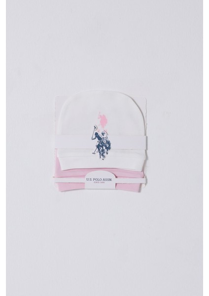 U.S. Polo Assn.. Kız Bebek Pembe Şapka