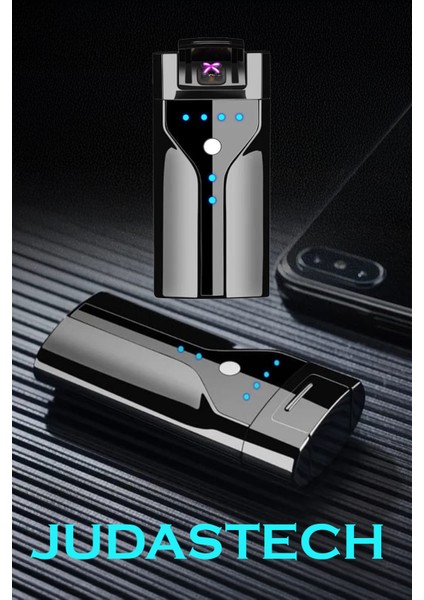 K16 USB Şarjlı 2 Arc Alevsiz Çakmak -New Style