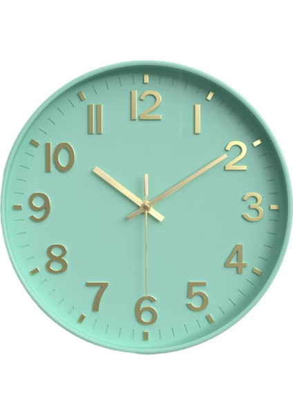 Sessiz Modern Duvar Saati, 3D Sayılar Duvar Mutfak Yatak Odası Oturma Odası Ofis Sınıf Dekoru Renk 3 (Yurt Dışından) fiyatları