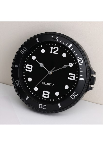 Duvar Saati Modern Tasarım Sessiz Kuvars Iğne Lüks Süpürme Ikinci Ev Beyaz (Yurt Dışından) fırsatları