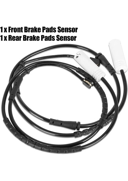 Ön + Arka Fren Balatası Aşınma Sensörünü Mını R60 R61 İle Uyumlu Set 34359804833 34359804834 Fren Endüksiyon Teli Değişimi (Yurt Dışından)