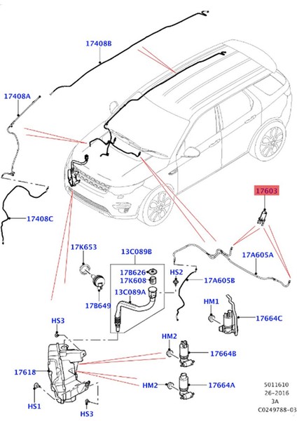 2 Adet Ön Cam Yıkama Nozulu Püskürtme Jeti Isıtmalı Lr059996 Spor 2015-2021 İle Uyumlu (Yurt Dışından)