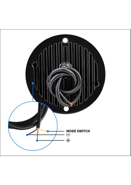 Adet 12-24V Araba Led Park Lambaları 14 Led Yuvarlak Yan Işık Flaş Vurgulamak Off-Road Atv Forklift Için Led Yan Işık Sis Lambası Kırmızı Işık (Yurt Dışından)