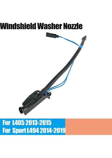 Adet Araba Ön Cam Yıkama Nozulu Jet Isıtmalı Lr045321 İle Uyumlu L405 L494 2013-2019 Lr037576 (Yurt Dışından)