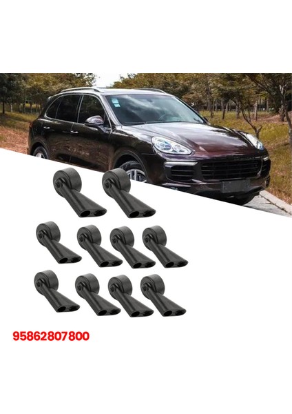 10 Adet Ön Cam Yıkama Nozulu Jet 95862807800 İle Uyumlu 2011-2018 Ön Cam Yıkama Püskürtme Jeti (Yurt Dışından)