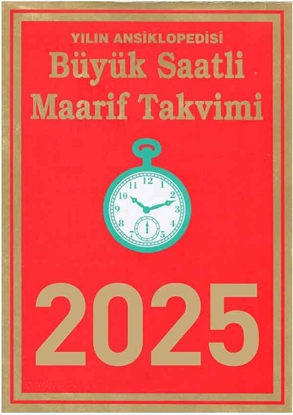 Takvim 2025 Büyük