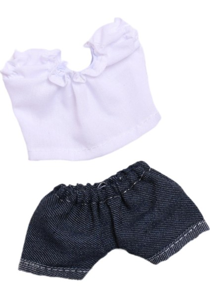 2 Mini 6 Inç Oyuncak Giysileri Kot Kız Oyuncak Giysileri Için 5-7 8-10 (Yurt Dışından)