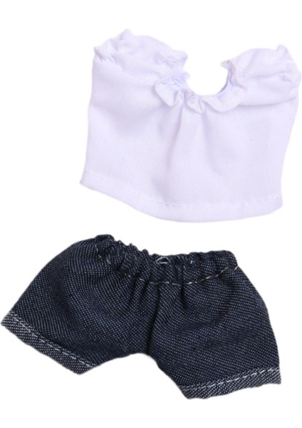 2 Mini 6 Inç Oyuncak Giysileri Kot Kız Oyuncak Giysileri Için 5-7 8-10 (Yurt Dışından)