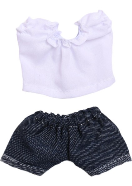 2 Mini 6 Inç Oyuncak Giysileri Kot Kız Oyuncak Giysileri Için 5-7 8-10 (Yurt Dışından)