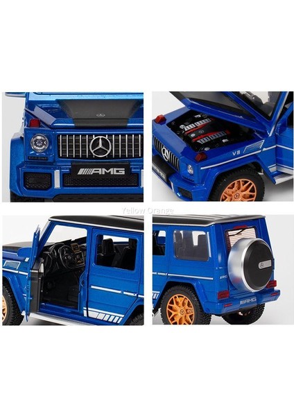 1/24 Mercedes-Benz G63 Alaşım Model Araba Oyuncağı (Yurt Dışından) fiyatları