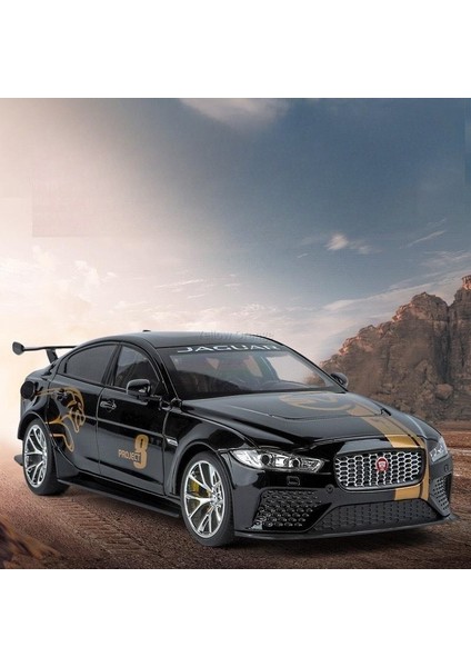 1/18 Jaguar Xe Sv Project 8 Alaşım Model Araba Oyuncak (Yurt Dışından)