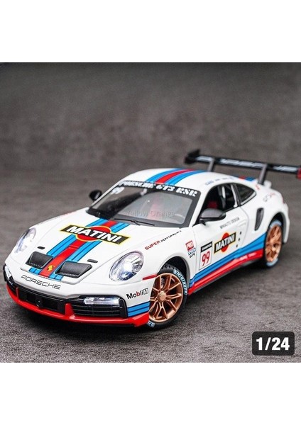 1/24 Porsche 911 Gt3 Martini Model Araba (Yurt Dışından)