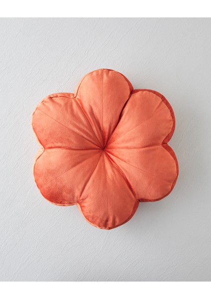 Artistic Bloom Dekoratif Kırlent 40,0X30,5X1,5 cm Kiremit