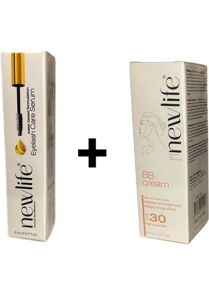 Kirpik Kaş Serum ve New Life Miracle Bb Krem (Kampanyalı 2 Ürün Bir Arada)