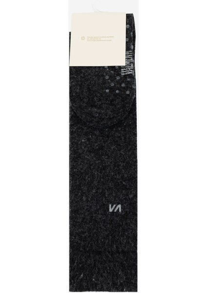 Kadın Tekstil Gri Binici Çorabı Çorap 1069 1501 Bn Bınıcı Corap 36-40 Grı/sıyah