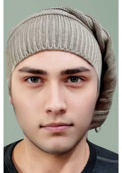 2'li Erkek Kışlık Triko Örgü Bere ve Boyunluk