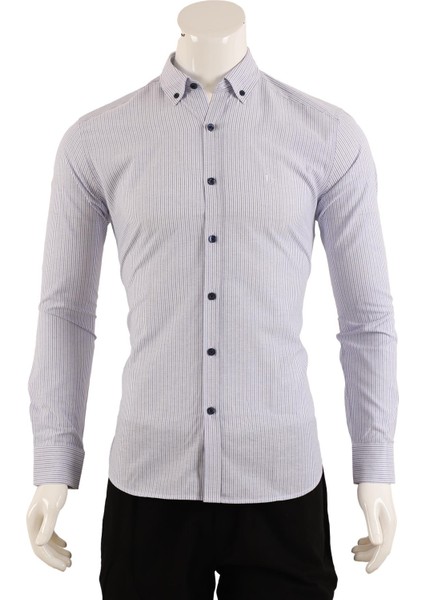 Uzun Kol Slim Fit Gömlek