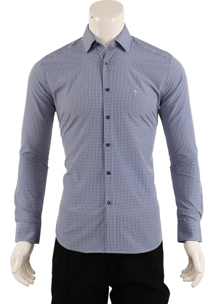 Uzun Kol Slim Fit Gömlek