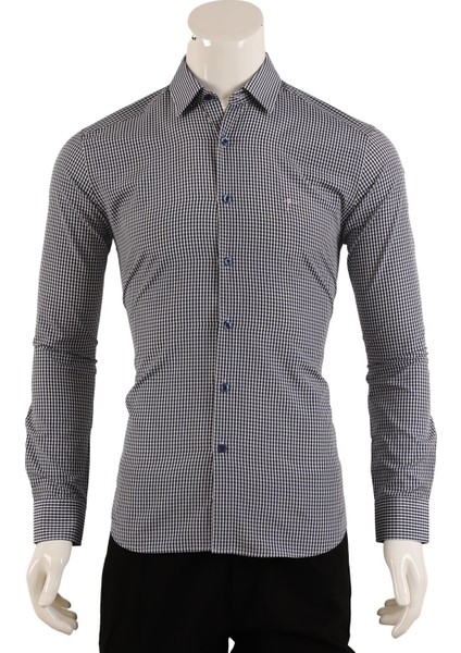 Uzun Kol Slim Fit Gömlek