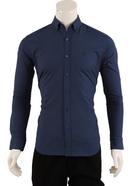 Uzun Kol Slim Fit Gömlek