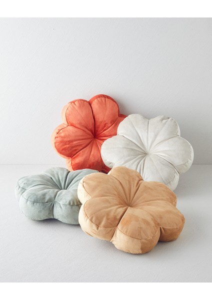 Artistic Bloom Dekoratif Kırlent 40 cm Yeşil