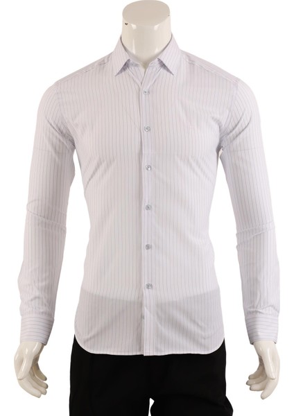 Uzun Kol Slim Fit Gömlek