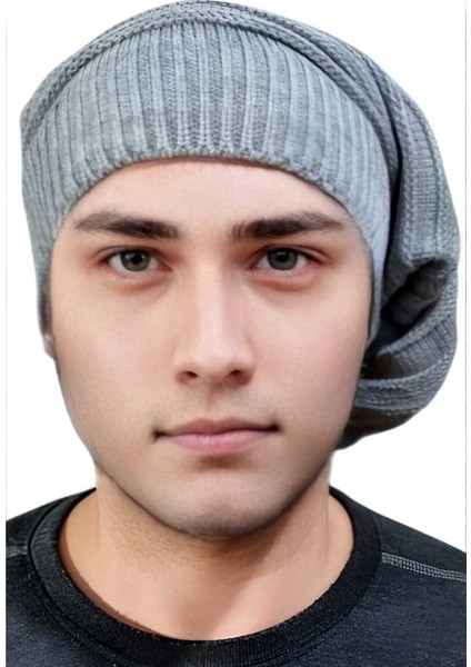 2'li Erkek Kışlık Triko Örgü Bere ve Boyunluk