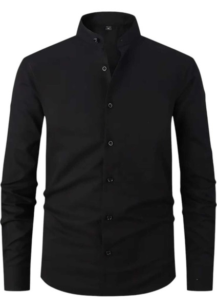 2'li Hakim Yaka Slim Fit Nefes Alan Kolay Ütülenen Dört Mevsim Erkek Gömlek indirimleri