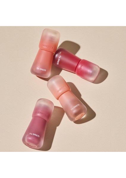 Saemmy's Crema Velvet Tint - Kadife Bitişli, Doğal Görünüm ve Yoğun Renk Sunan Tint - 05 Berry Foam