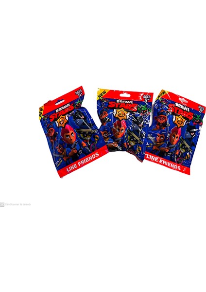 Vitrindolusu Brawl Stars Oyuncaklar Sürpriz Figür Model (3ADET)