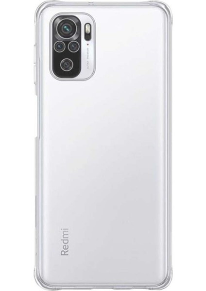 Xiaomi Redmi Note 10 4g Uyumlu Köşe Airbag Çıkıntılı Darbe Engelleyici Star Silikon Telefon Kılıfı