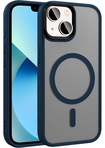 Foog Cover Pc iPhone 15 Pro Telefon Kılıfı - Lacivert