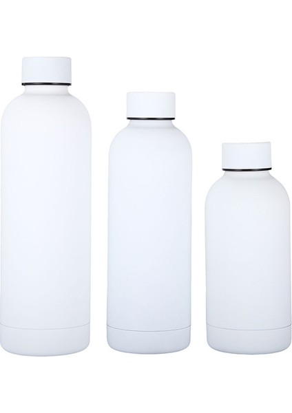 750ML Termos Şişe Yalıtımlı Çift Katmanlı Vakum Küçük Ağızlı Uzay Su Şişesi Mühürlü Sızıntı Geçirmez Doğrudan Içme Spor Su Şişesi (Yurt Dışından)