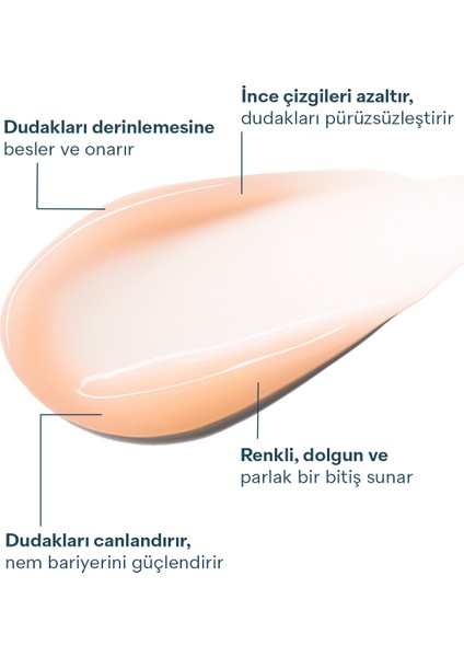 Tripeptit Lip Balm | Nemlendirici Besleyici Dolgunlaştırıcı Vanilya Karamel Renkli Dudak Balmı 15ml