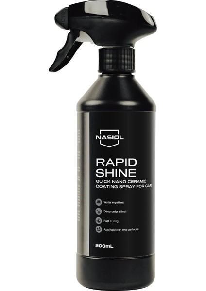 Rapidshine Araçlar Için Hızlı Nano Seramik Kaplama Spreyi 500 ml