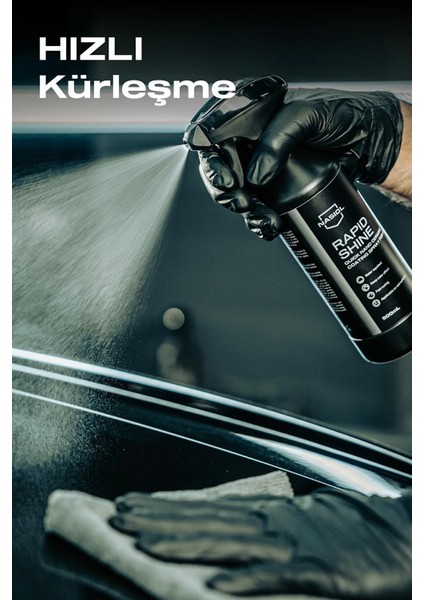 Rapidshine Araçlar Için Hızlı Nano Seramik Kaplama Spreyi 500 ml