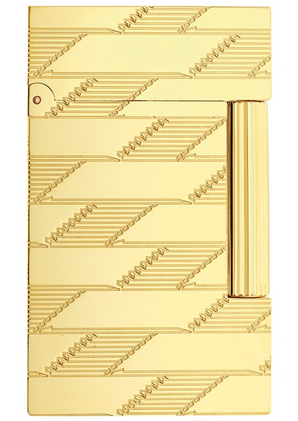 Line 2 Cling 1872 Monogram Gold Puro Çakmağı 16178