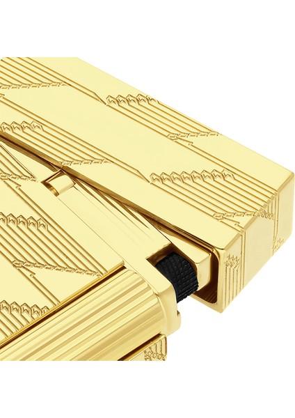 Line 2 Cling 1872 Monogram Gold Puro Çakmağı 16178
