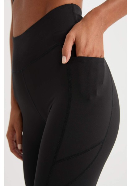 DeFactoFit Beli Saran Sporcu Tayt B4580AX25SP