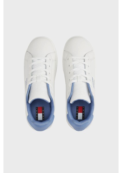 Tommy Jeans Platform Deri Sneaker Ayakkabı Bayan Ayakkabı EN0EN02518 C33