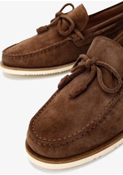 Erkek Deri Tarçın Loafer Ayakkabı 355 13371 Erk Ayk Y24 Tarcın Suet modelleri