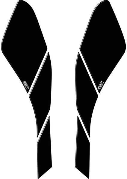 Honda Pcx 125 2021-2024 Uyumlu Yan Pad Siyah